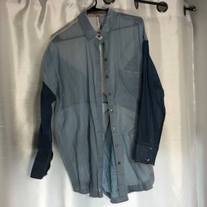 Button down free people